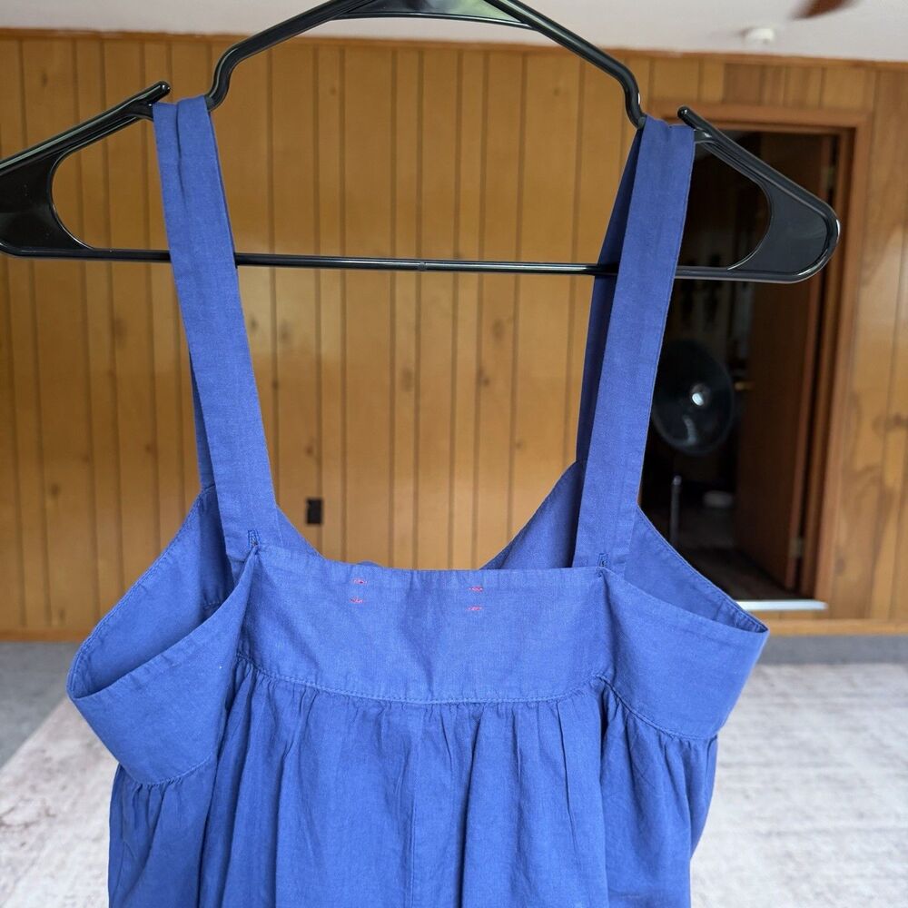 XIRENA Women's Kyra Tank Top 100% Cotton Nightshade Blue Medium MSRP $143 - Picture 4 of 12